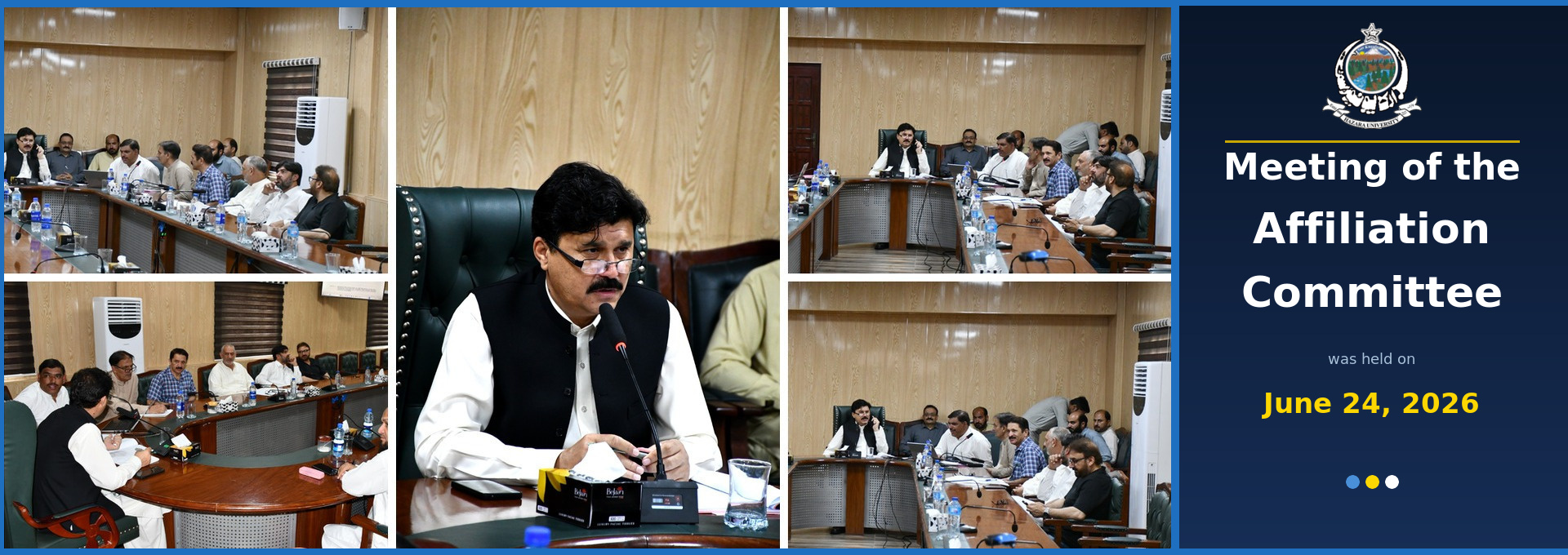 Meeting of the Affiliation Committee was held on June 24, 2026
